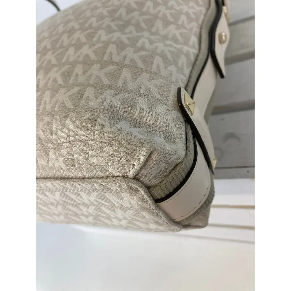 MICHAEL KORS N S GRIFFIN MESSENGER JACQUARD CROSSBODY